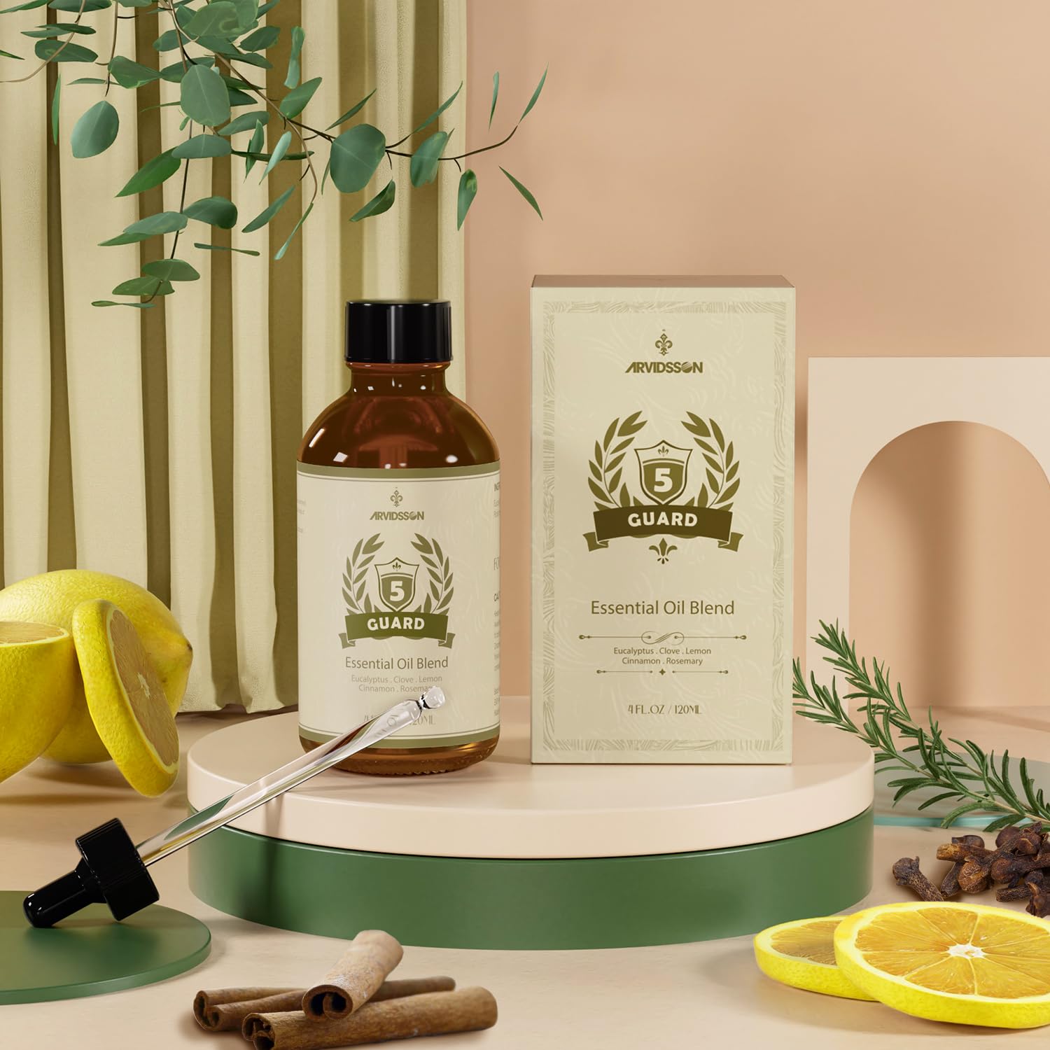 ARVIDSSON mopa con mezcla Five Guard para limpieza y aroma prolongado en suelos