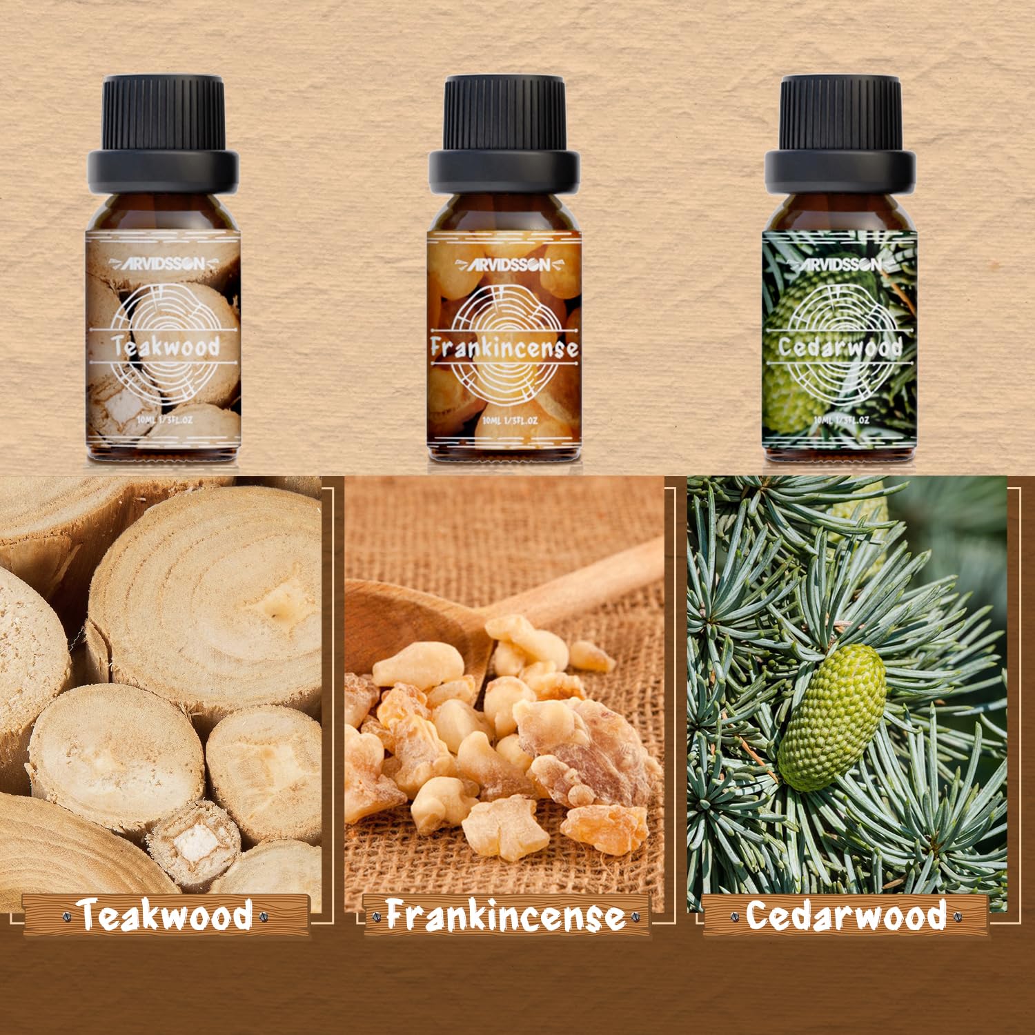 ARVIDSSON vertido de aceite en cera para velas con control y aroma duradero