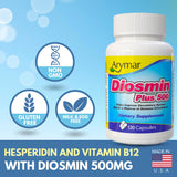 Arymar detalle de etiqueta con información de 500 mg por cápsula