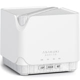 ASAKUKI difusor frontal mostrando diseño y capacidad 700 ml beneficios visuales