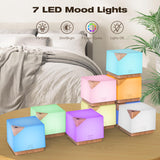 ASAKUKI luces LED siete colores para ambiente personalizable