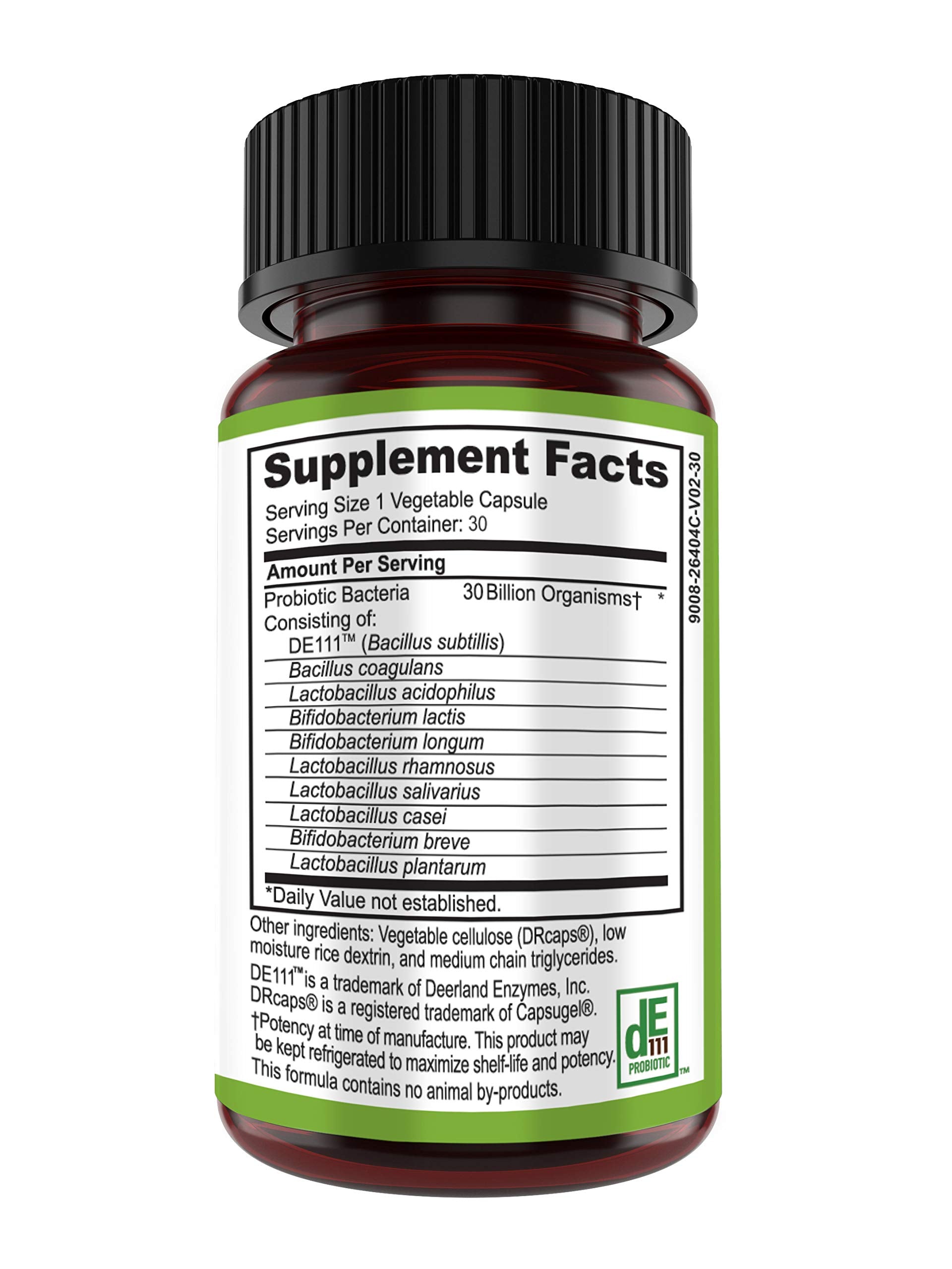Ascendant Nutrition primer plano de cápsula para ver textura y calidad del producto