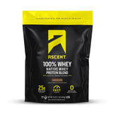 Ascent empaque frontal chocolate mostrando etiqueta y beneficios claros