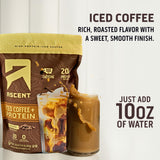 Ascent vaso con hielo y bebida fría para refrescar y nutrir