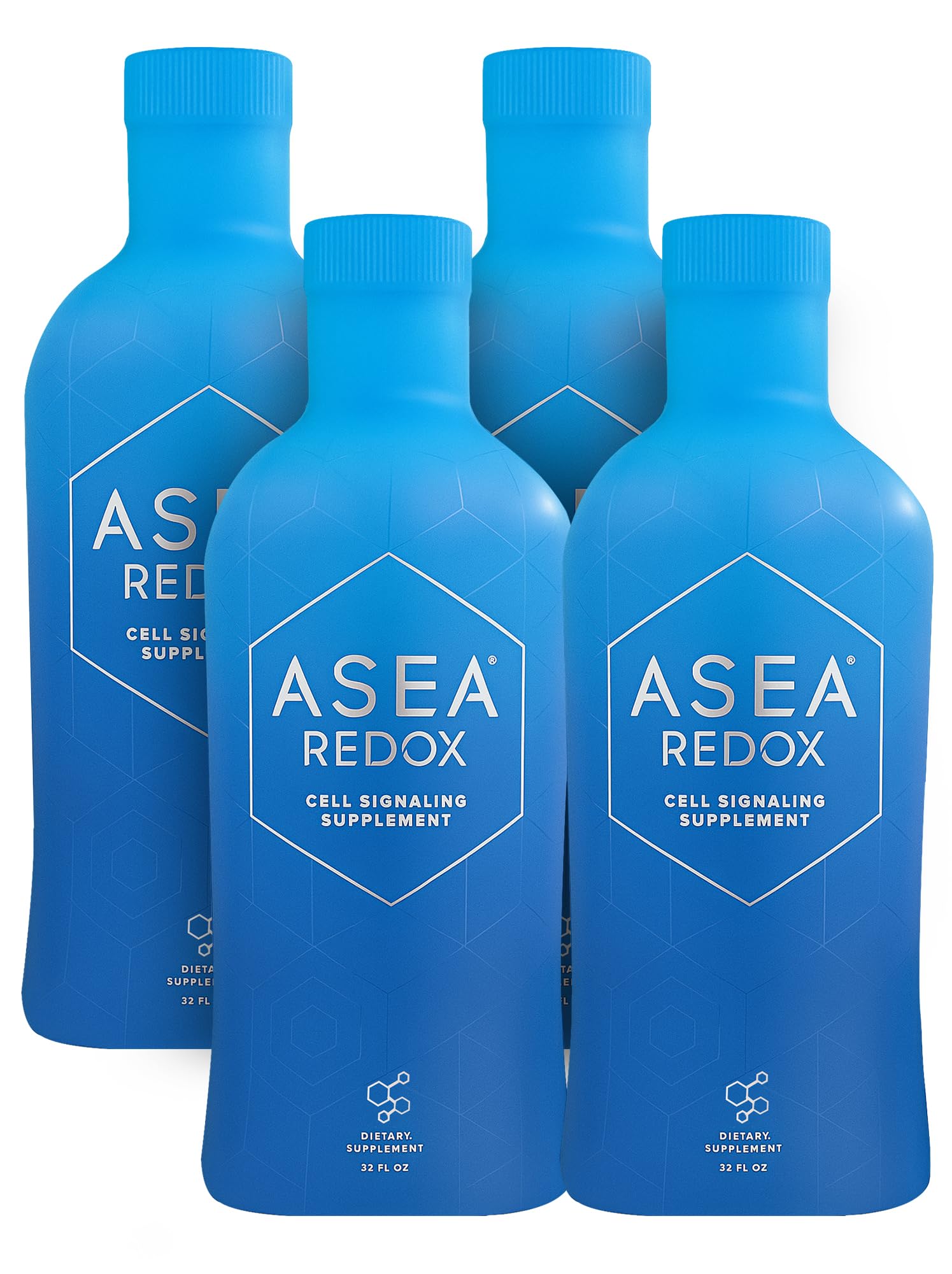 ASEA frontal del empaque mostrando el pack de 4 y fácil identificación del producto