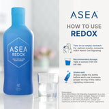 ASEA producto en mesa de rutina matutina junto a vaso para integración diaria