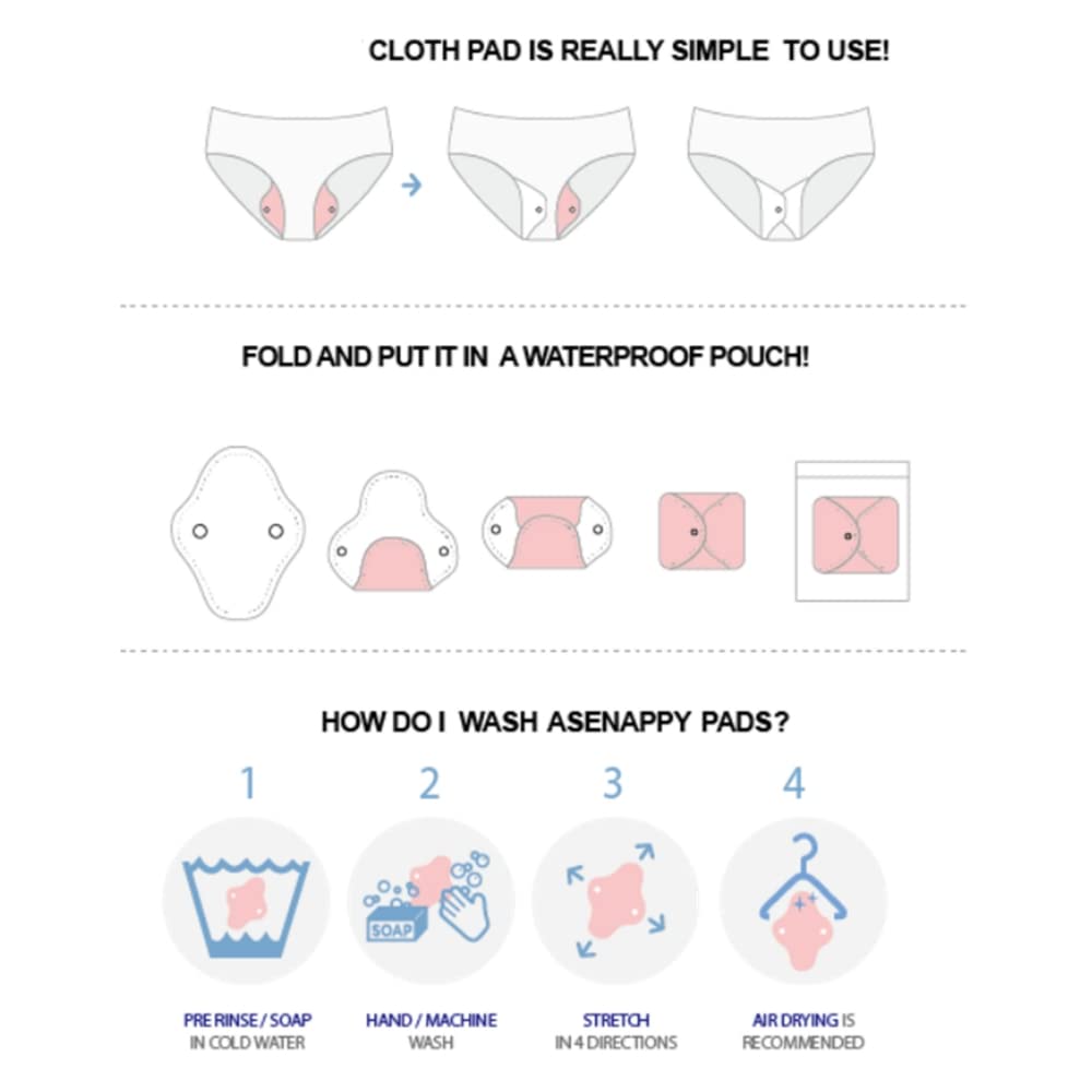 Asenappy compresa en ropa interior durante ejercicio mostrando su sujeción confiable