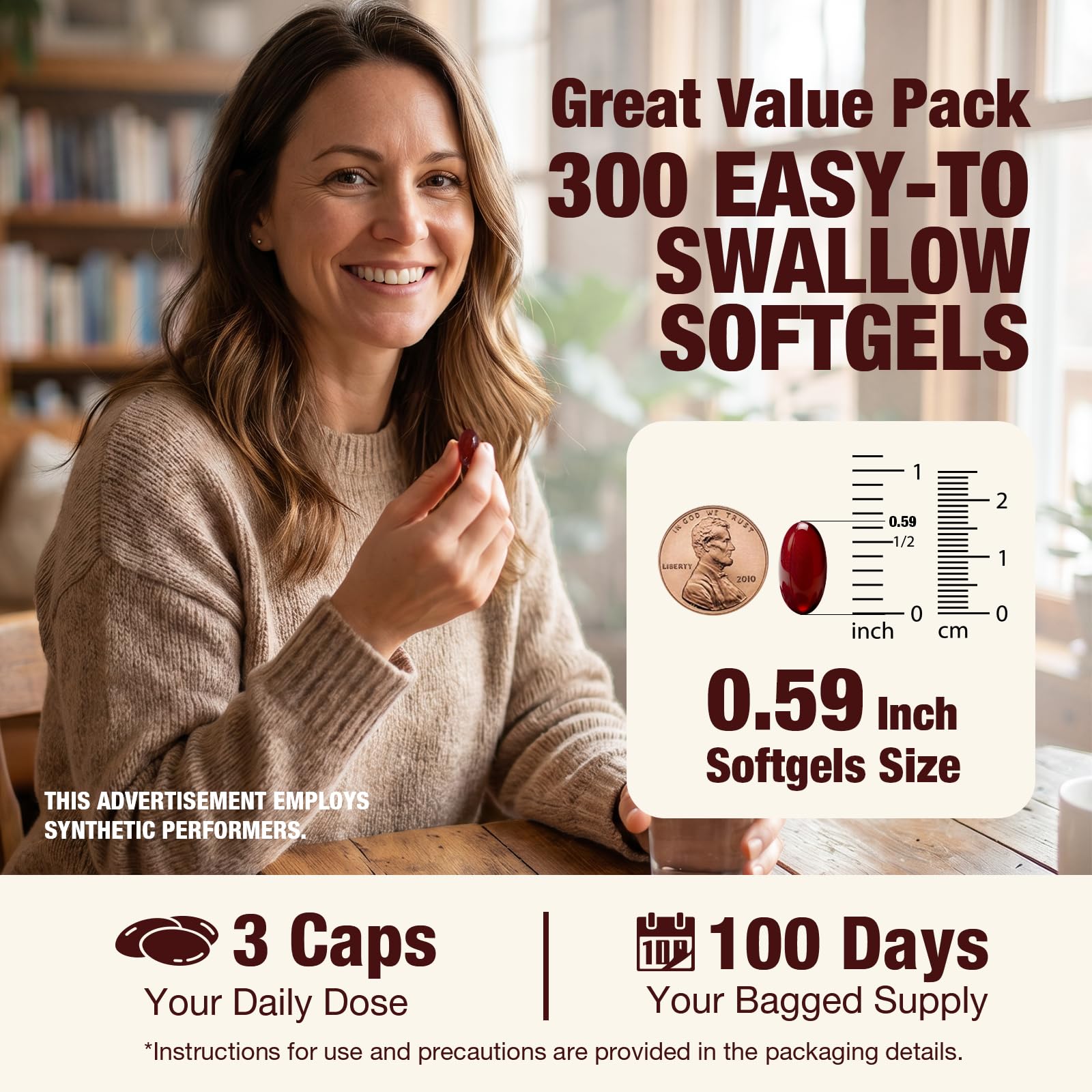 ASISTNETY caja abierta con softgels lista para uso diario y conveniencia