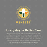 AskTaTa etiqueta nutricional en primer plano para información clara