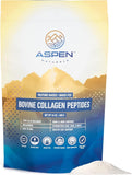 ASPEN NATURALS etiqueta nutricional y lista de ingredientes clara y legible
