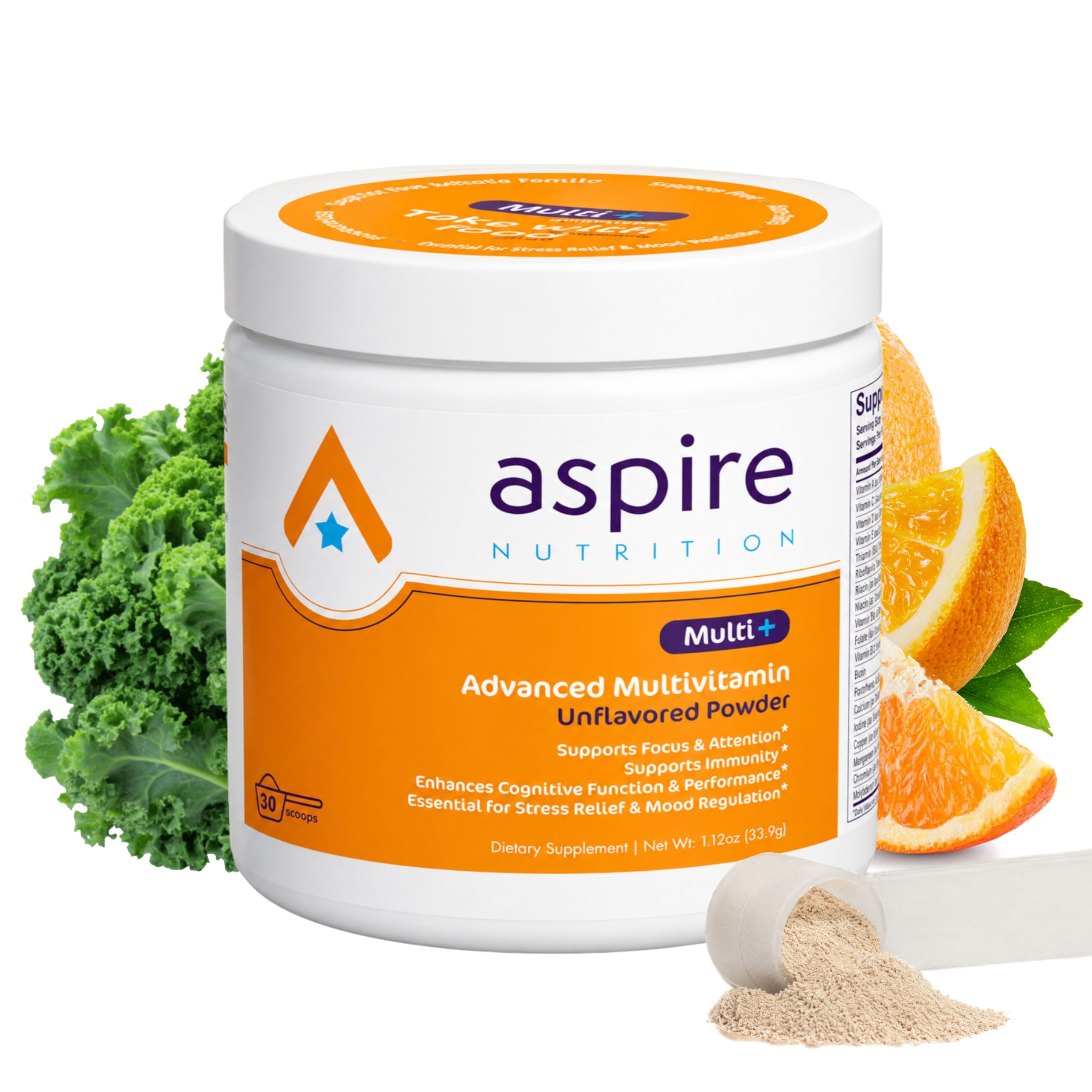 Aspire Multi+ frente del envase mostrando diseño y confianza en el producto