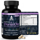 AsPray DormiOn frente del empaque mostrando dosis y beneficios calmantes