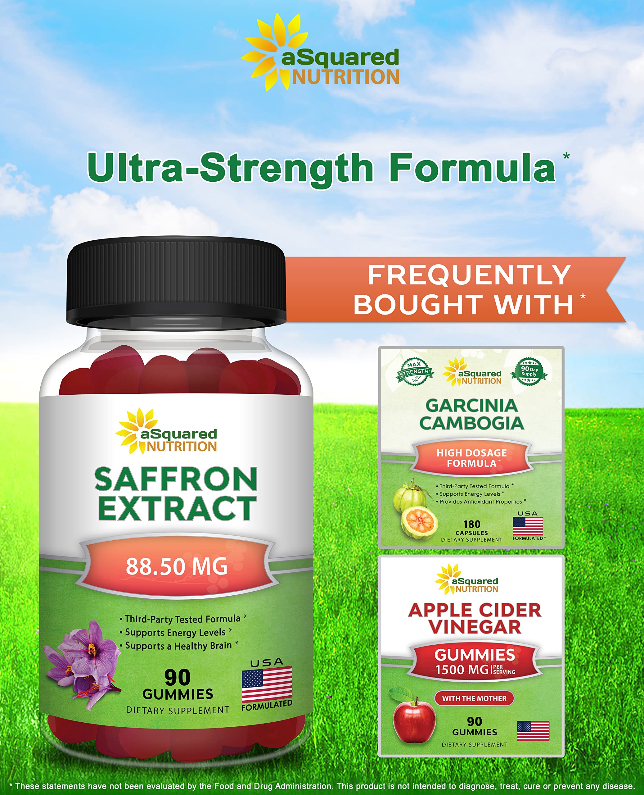 aSquared Nutrition etiqueta donde se aprecian ingredientes y certificaciones