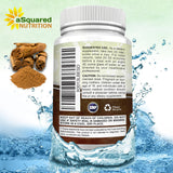 aSquared Nutrition cápsulas y caja desplegadas, suministro de 60 días