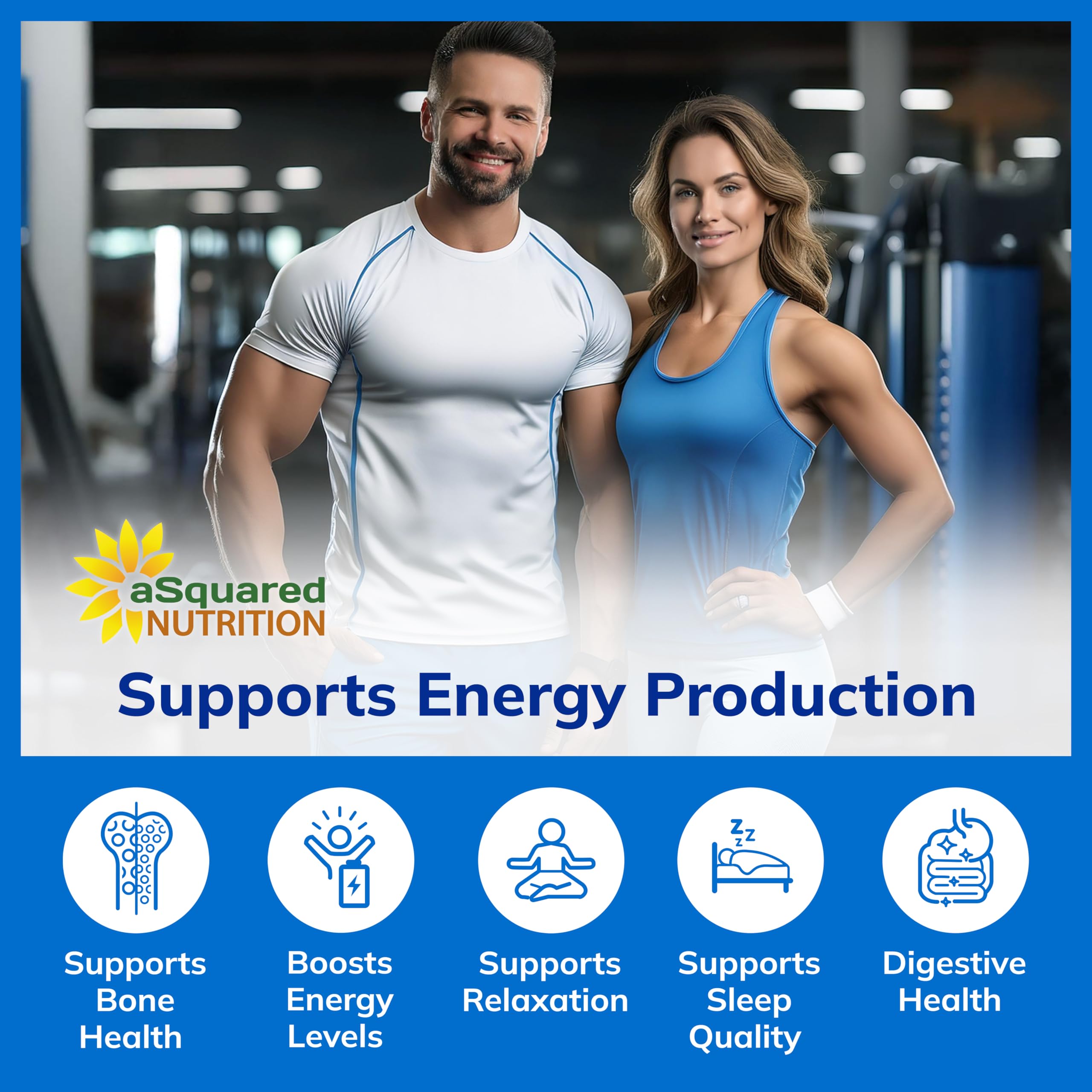 aSquared Nutrition 180 tabletas extendidas, demuestra suministro para 90 días