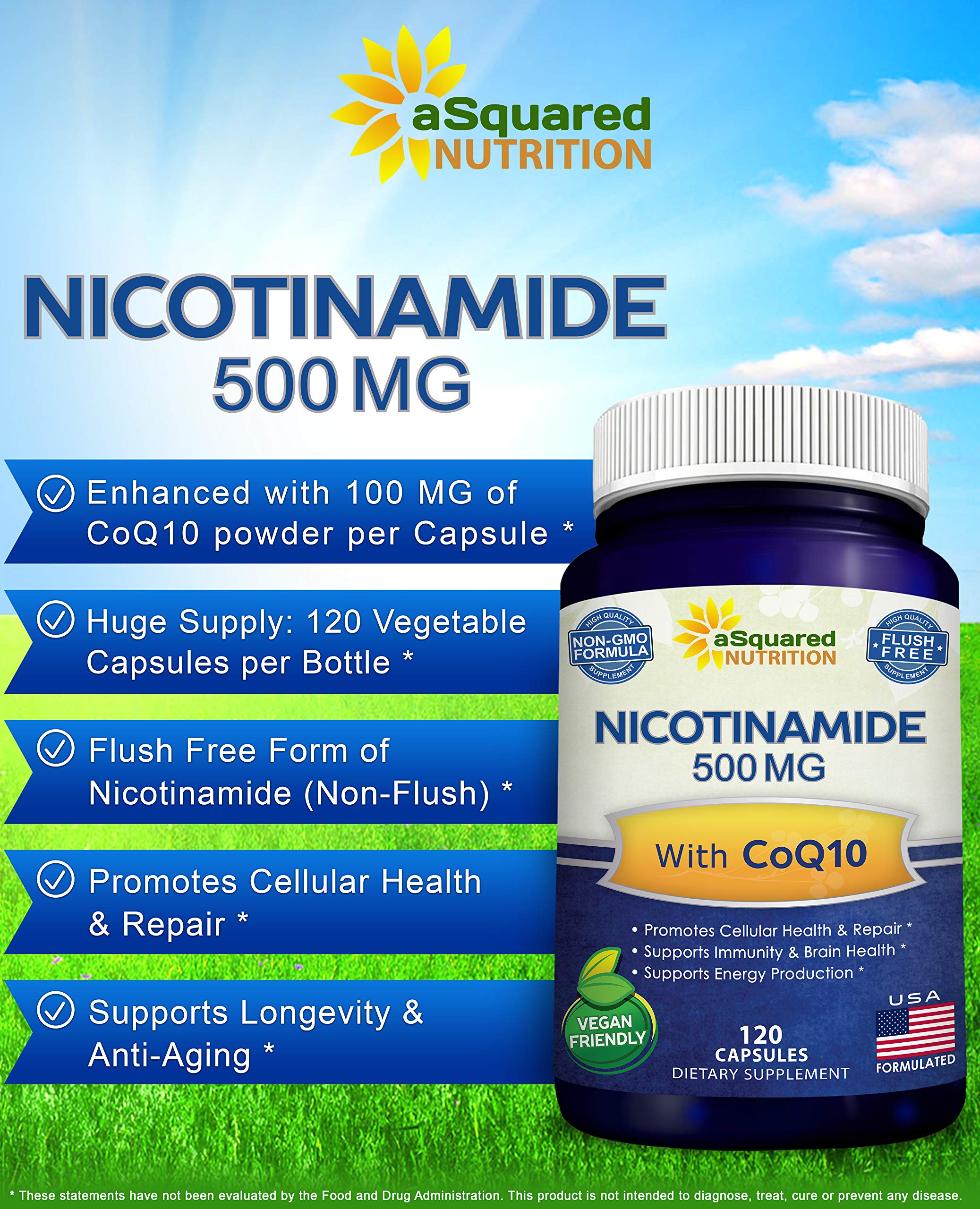 aSquared Nutrition botella abierta con cápsulas para disponibilidad diaria