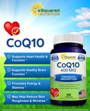aSquared Nutrition primera cápsula vegetal abierta con polvo visible beneficios