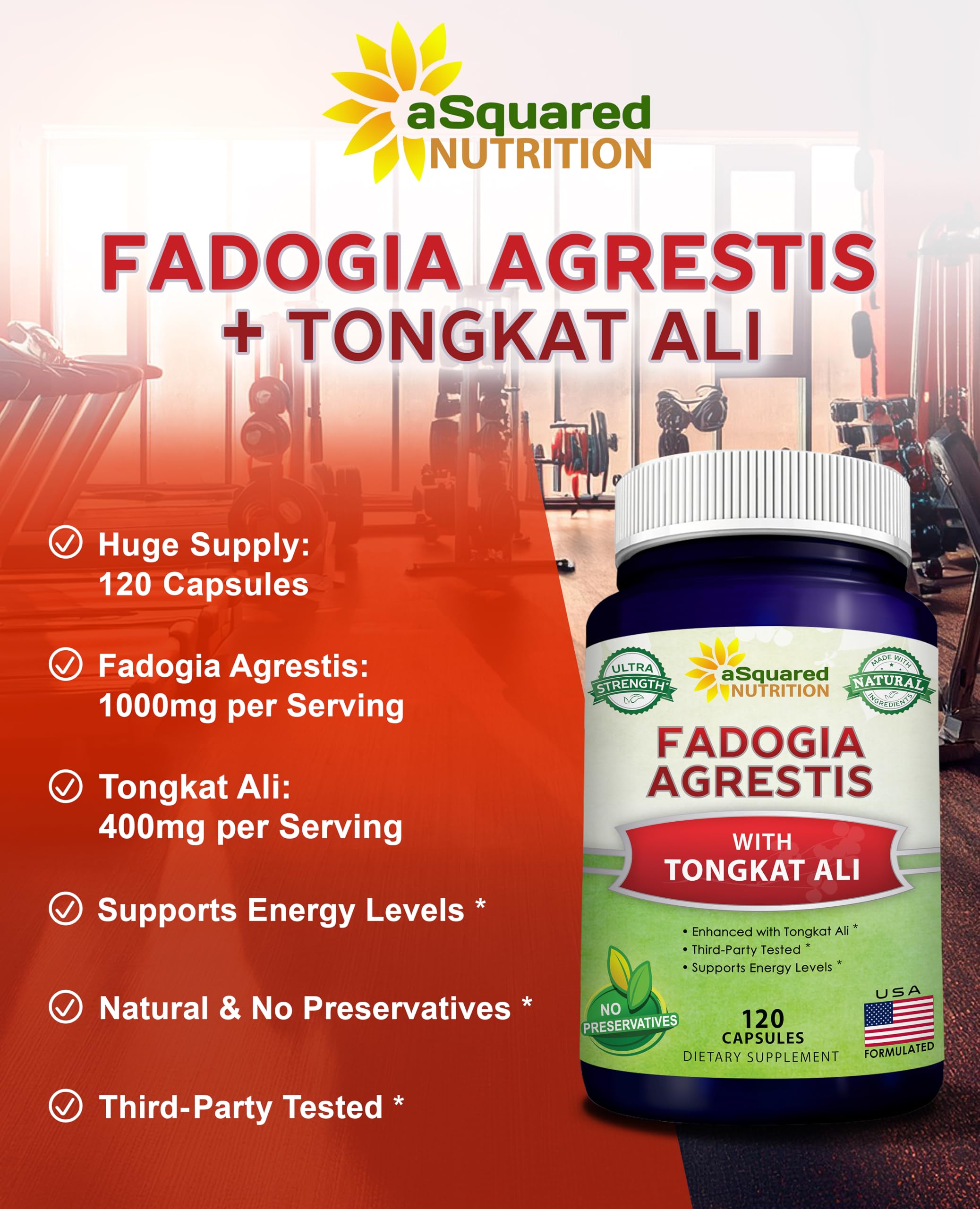 aSquared Nutrition cápsulas en mano para apreciar tamaño y comodidad de toma