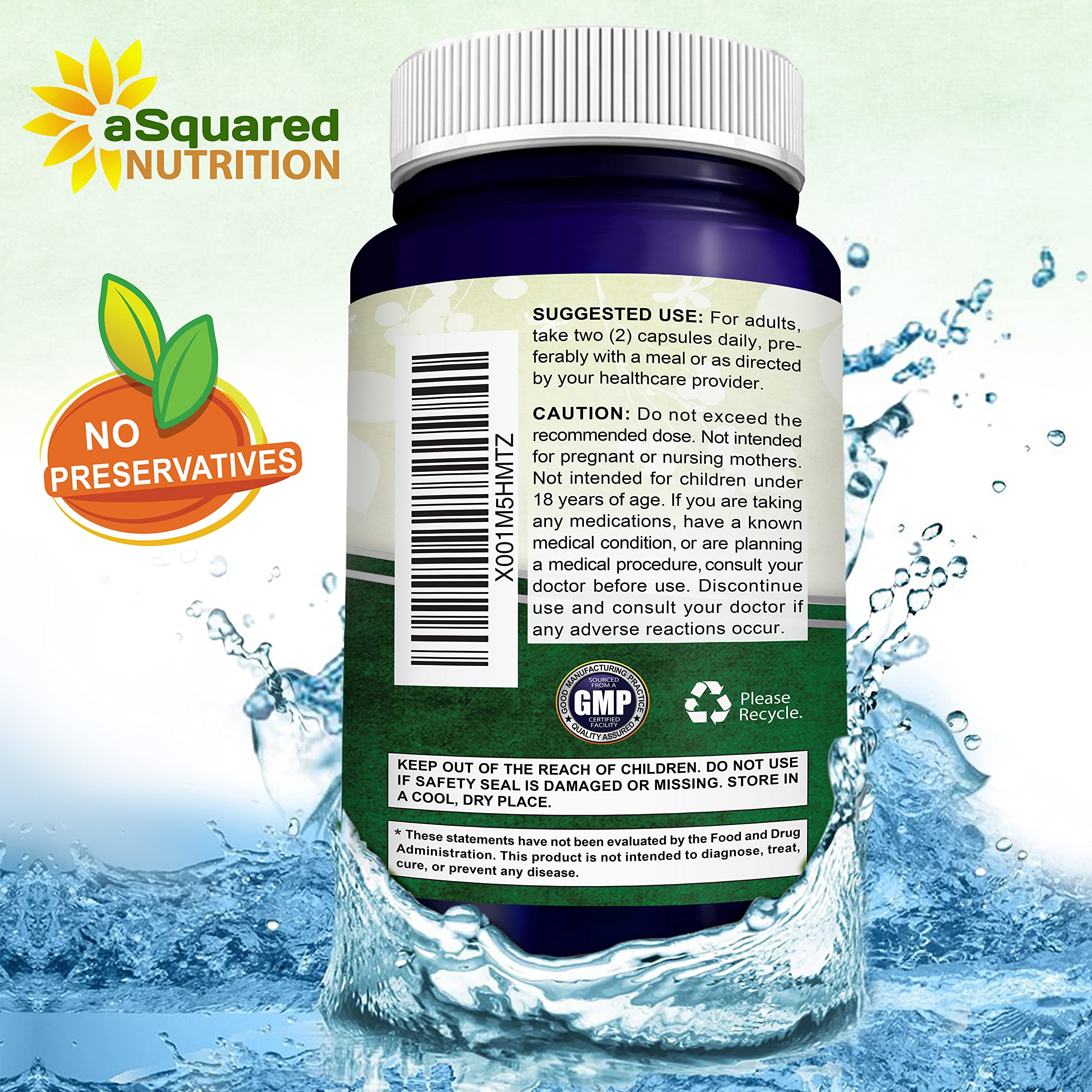 aSquared Nutrition producto en mesa de desayuno, sugiere integración diaria fácil