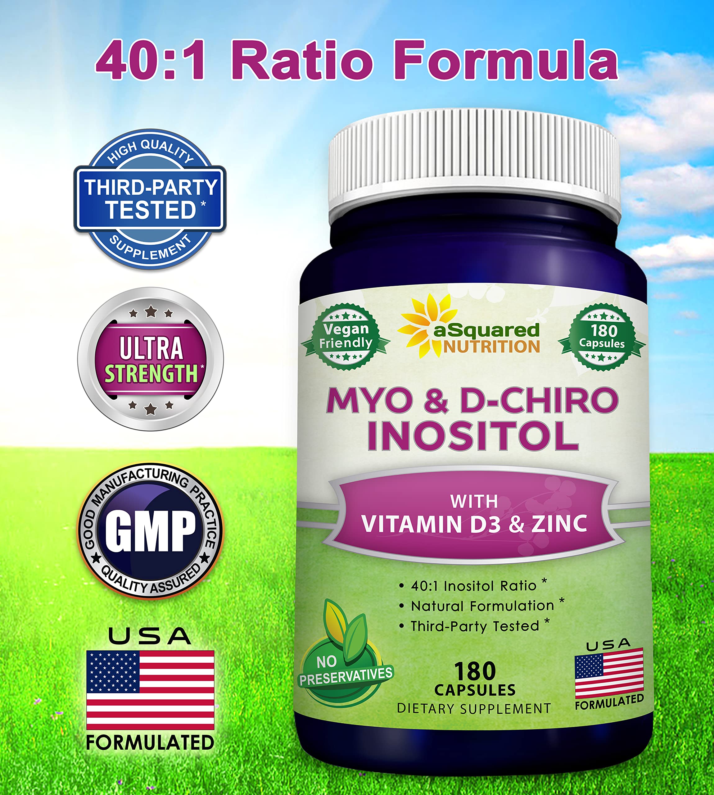 aSquared Nutrition etiqueta con información nutricional clara y detallada