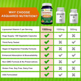 aSquared Nutrition etiqueta con información nutricional y dosis, lectura clara