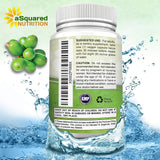 aSquared Nutrition etiqueta con lista de ingredientes limpios y fabricación GMP