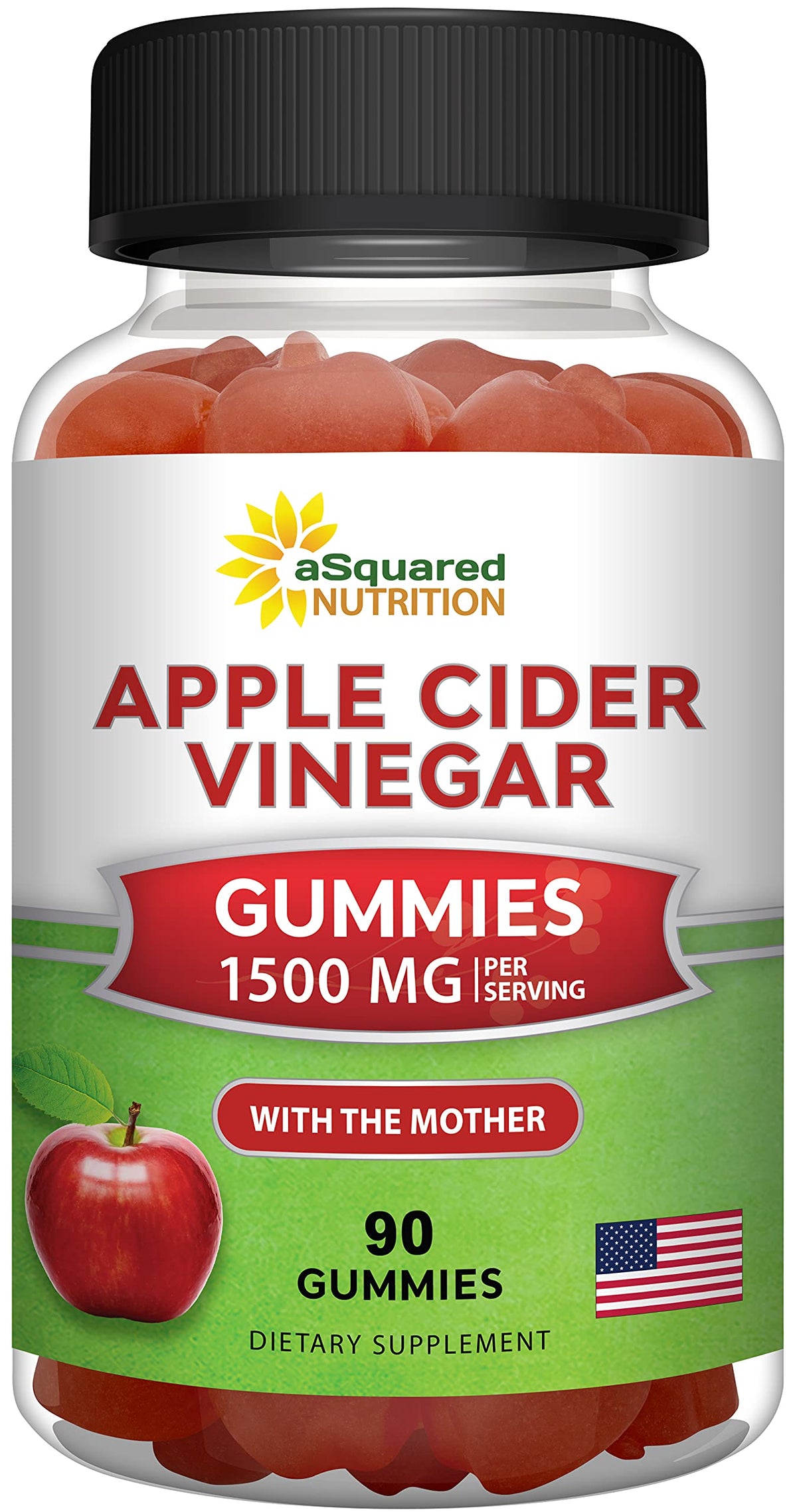 aSquared Nutrition envase frontal claro y beneficios visibles