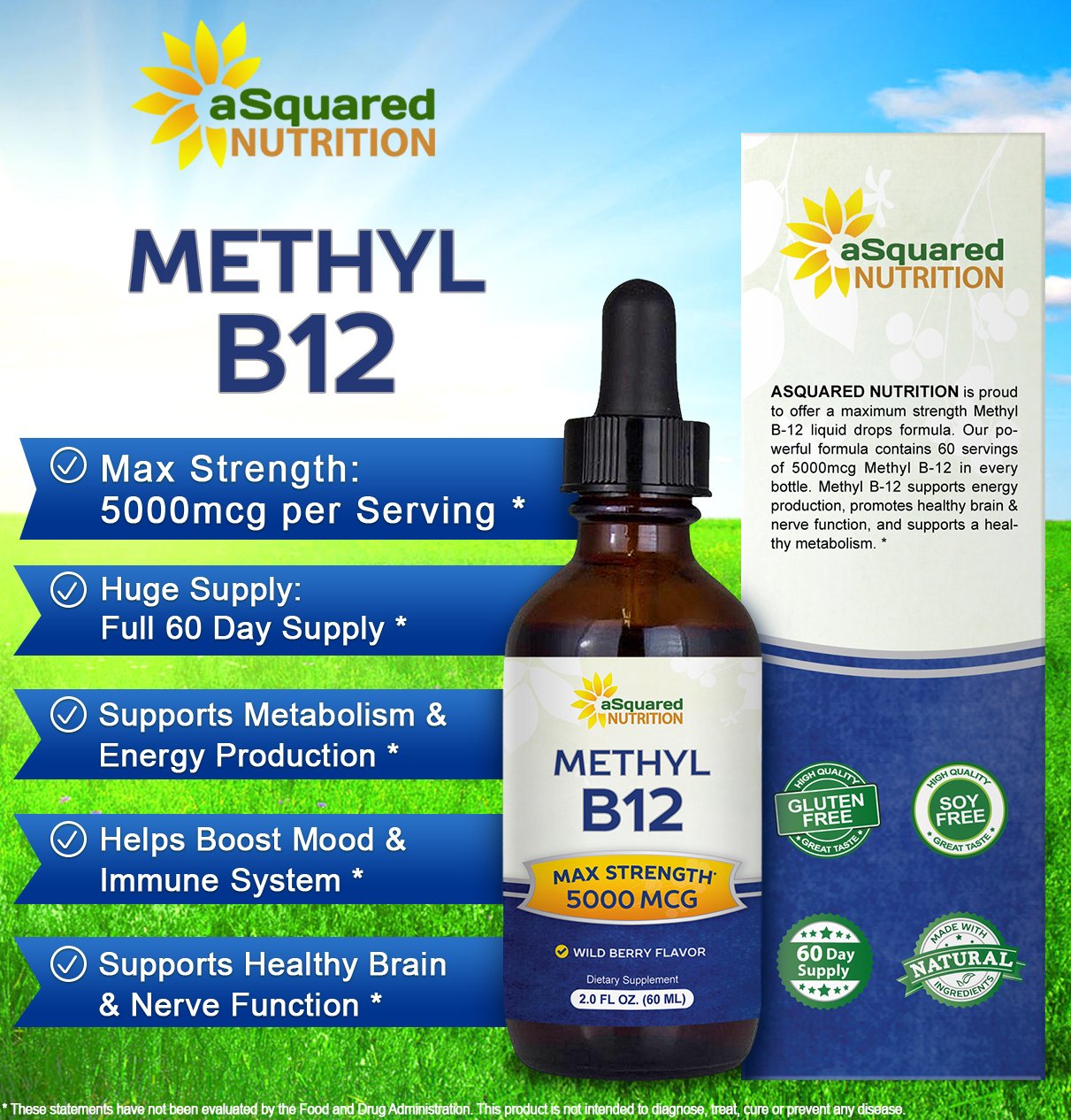 aSquared Nutrition gotero en detalle para dosificación precisa y cómoda