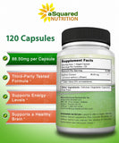 aSquared Nutrition comparación de tamaño del frasco para referencia visual