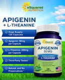 aSquared Nutrition tapa abierta con cápsulas, fácil dosificación diaria