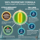aSquared Nutrition polvo MCT en cuchara destacando textura y apoyo de absorción