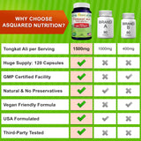 aSquared Nutrition cápsulas abiertas en primer plano, fácil ingestión y pureza