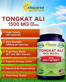 aSquared Nutrition vista lateral del envase con información de la fórmula y beneficios