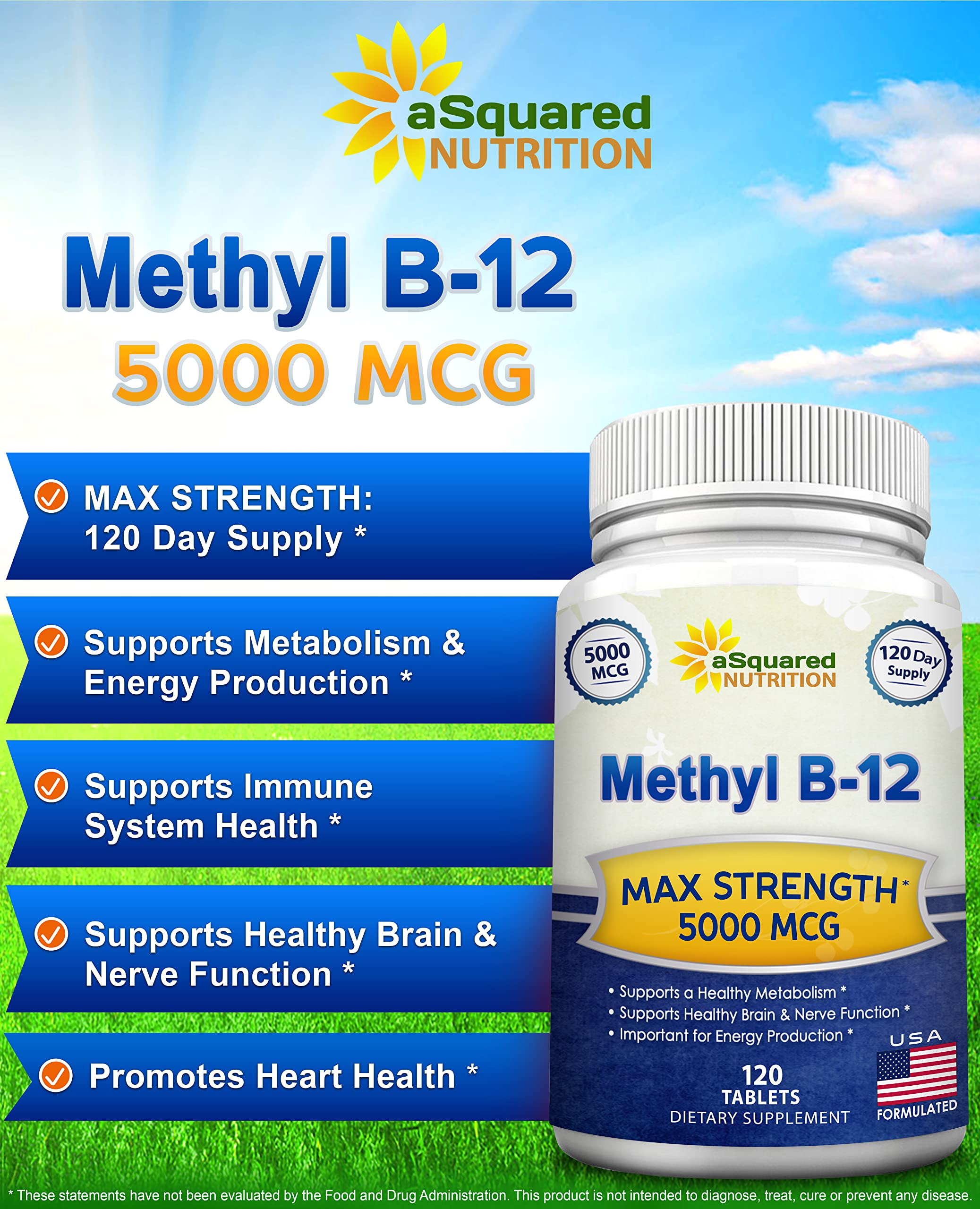 aSquared Nutrition primer plano de tableta para ver textura y tamaño