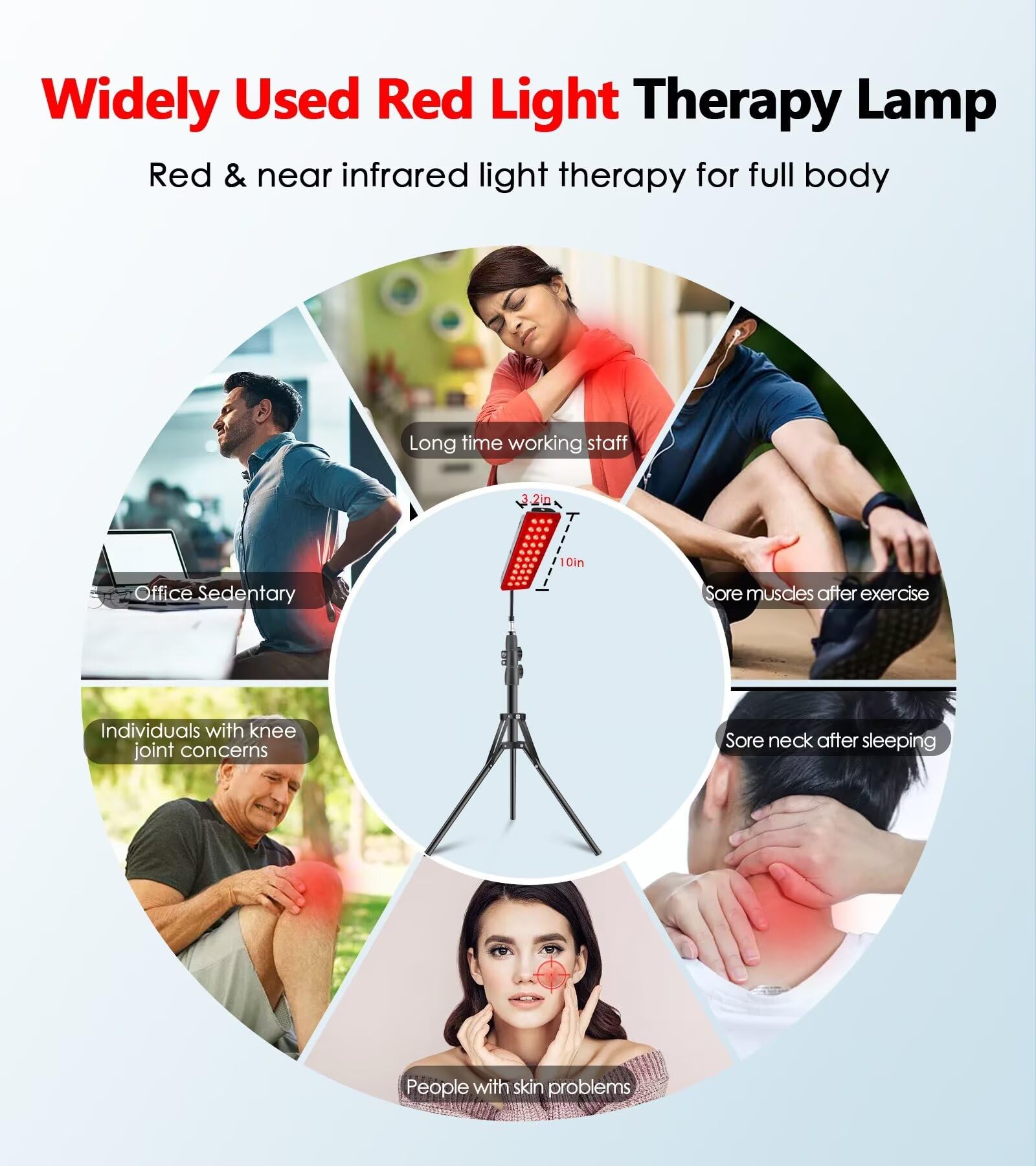 Astarexin primer plano de LEDs 660nm y 850nm para eficacia visible