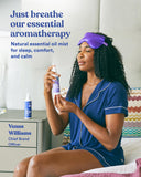 ASUTRA spray aplicado sobre almohada para crear ambiente relajante