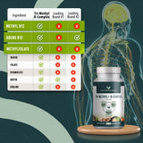 Athelas Neutraceuticals etiqueta de ingredientes legible con forma activa