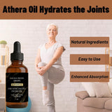 Athera Drops comparación de tamaño de la botella para apreciar la escala real