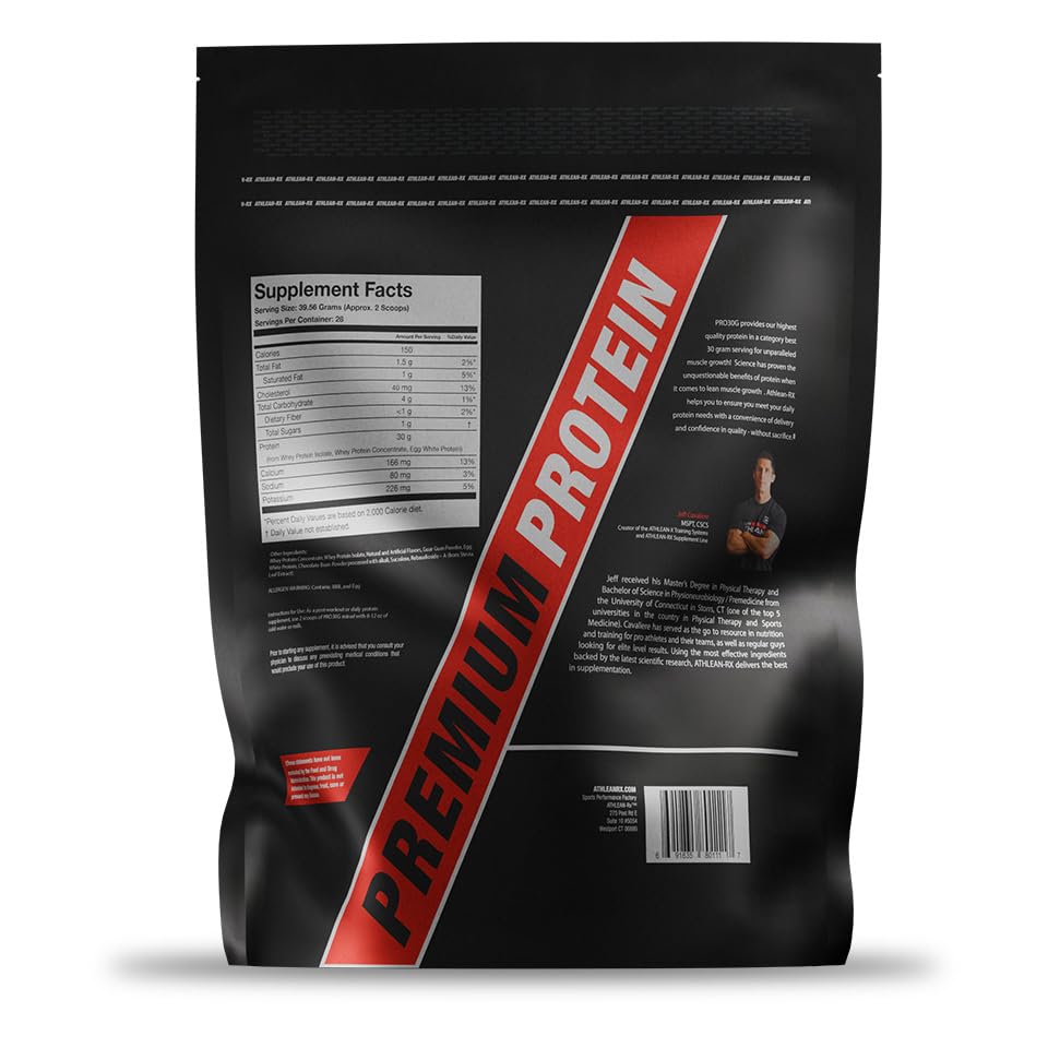 ATHLEAN-RX batido cremoso preparado listo para consumo postentrenamiento
