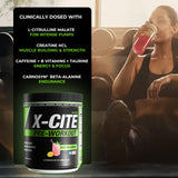 ATHLEAN-RX X-CITE etiqueta con certificación NSF for Sport garantiza control de calidad