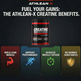 ATHLEAN-X polvo micronizado en primer plano, fácil disolución visible