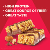 Atkins barra abierta con cobertura de chocolate que aporta placer saciante