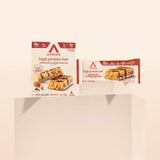 Atkins barra como snack en gimnasio para energía rápida y proteína