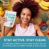 Atlantic Naturals etiqueta nutricional con información clara y útil
