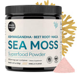 Atlantic Naturals envase frontal mostrando la mezcla y beneficios