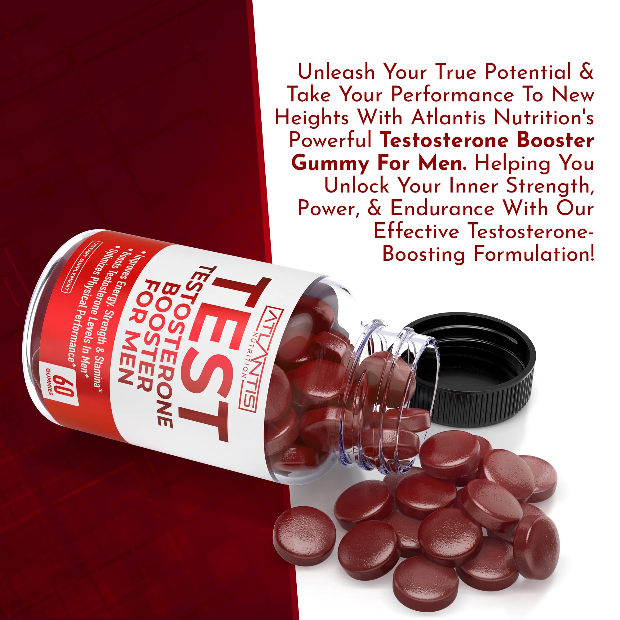 Atlantis Nutrition etiqueta con lista de ingredientes clara, beneficio transparencia