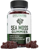 Atlantis Nutrition frasco delantero mostrando gomitas y beneficios