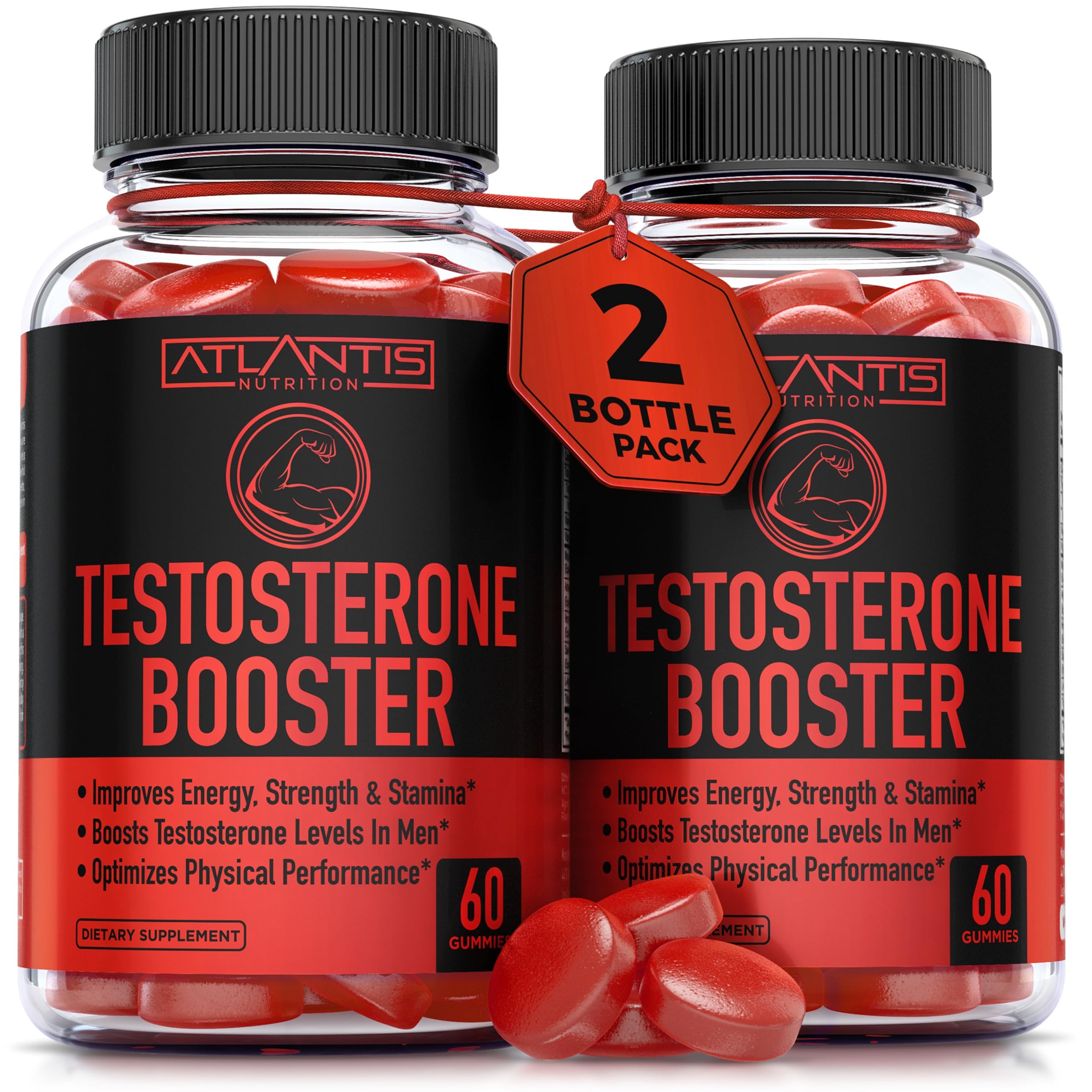 Atlantis Nutrition envase frontal mostrando el pack doble y ventaja de suministro