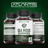 Atlantis Nutrition frasco abierto con gomitas listos para consumo