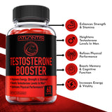 Atlantis Nutrition primer plano de la textura de las gomitas y fácil masticación